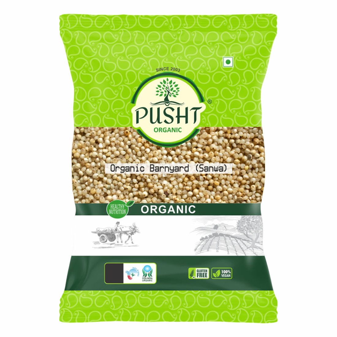 Organic Barnyard Millet (Sanwa) - 1kg image 0