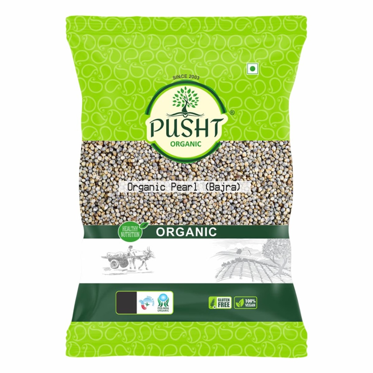 Organic Pearl Millet (Bajra) - 1kg