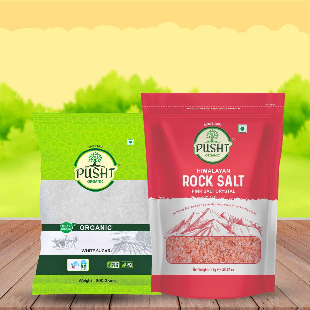 ORGANIC SUGAR AND SALT