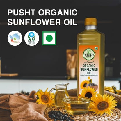 Organic Sunflower Oil 1Ltr.