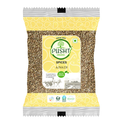 Pusht Organic Ajwain 200Gm