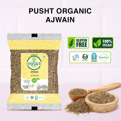 Pusht Organic Ajwain 200Gm