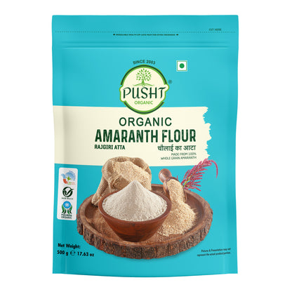 Pusht Organic Amaranth Flour 500 Gm