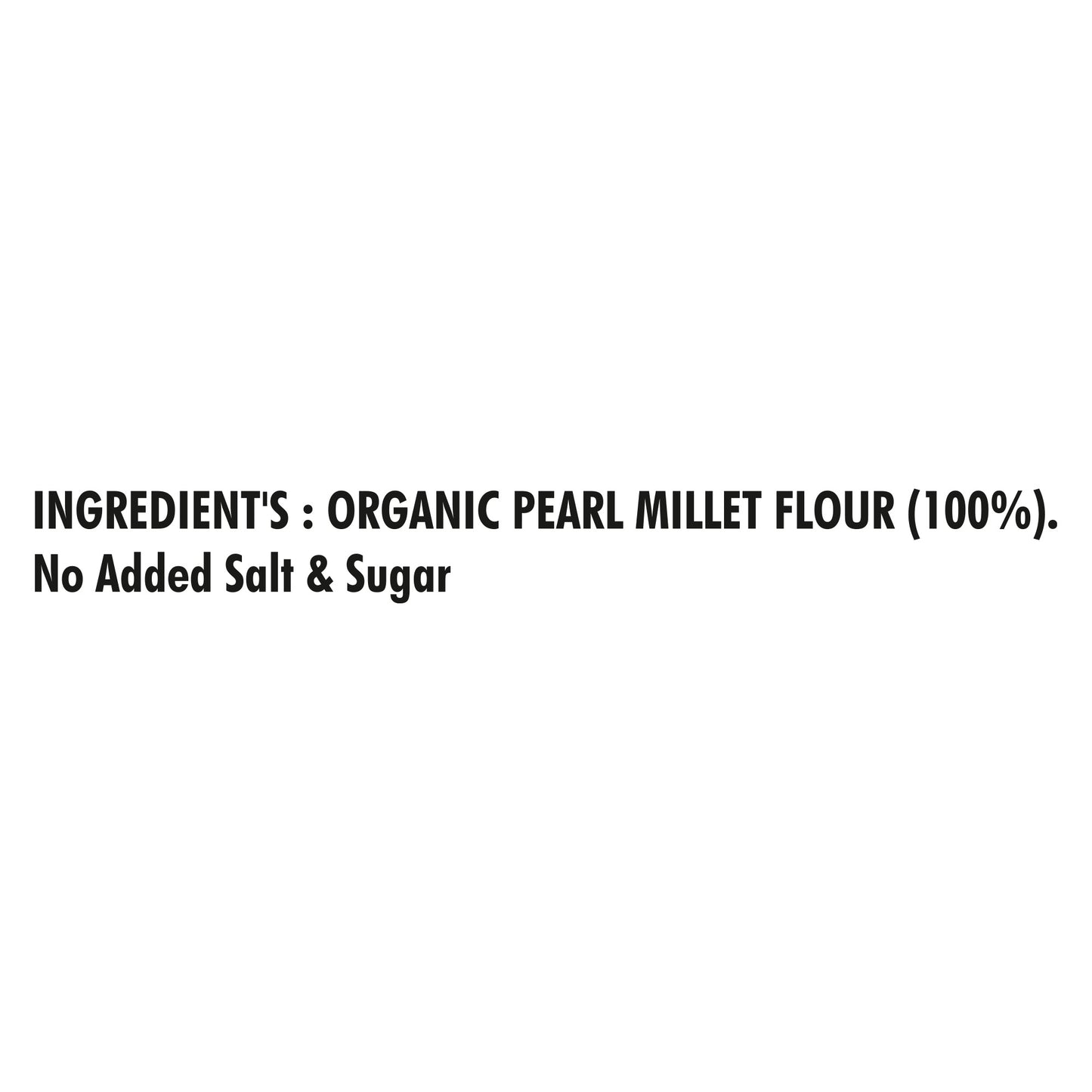 Organic Pearl Millet Flour, Bajra Ka Atta 500G