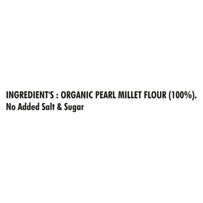 Organic Pearl Millet Flour, Bajra Ka Atta 500G