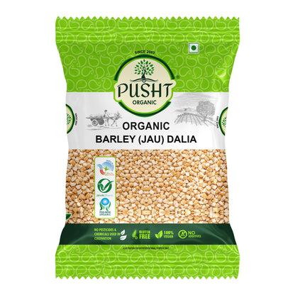 Pusht Organic Barley (Jau) Dalia 500G X 2Pcs