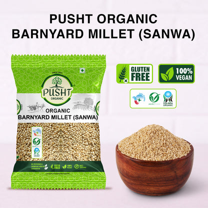 Organic Barnyard Millet (Sanwa) - 1kg