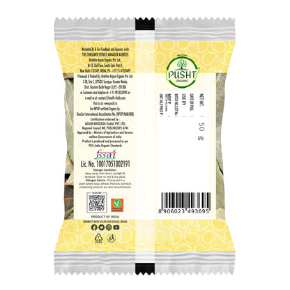 Pusht Organic Bay Leaves (Tej Patta) 25Gm