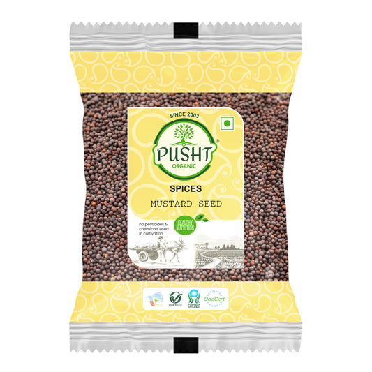 Organic Black Mustard Seed (Rai Dana) Sarso