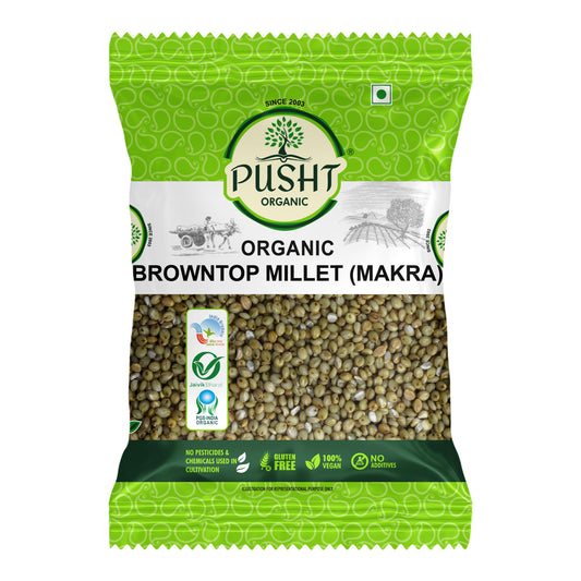 Organic Browntop Millet (Makra) - 1kg
