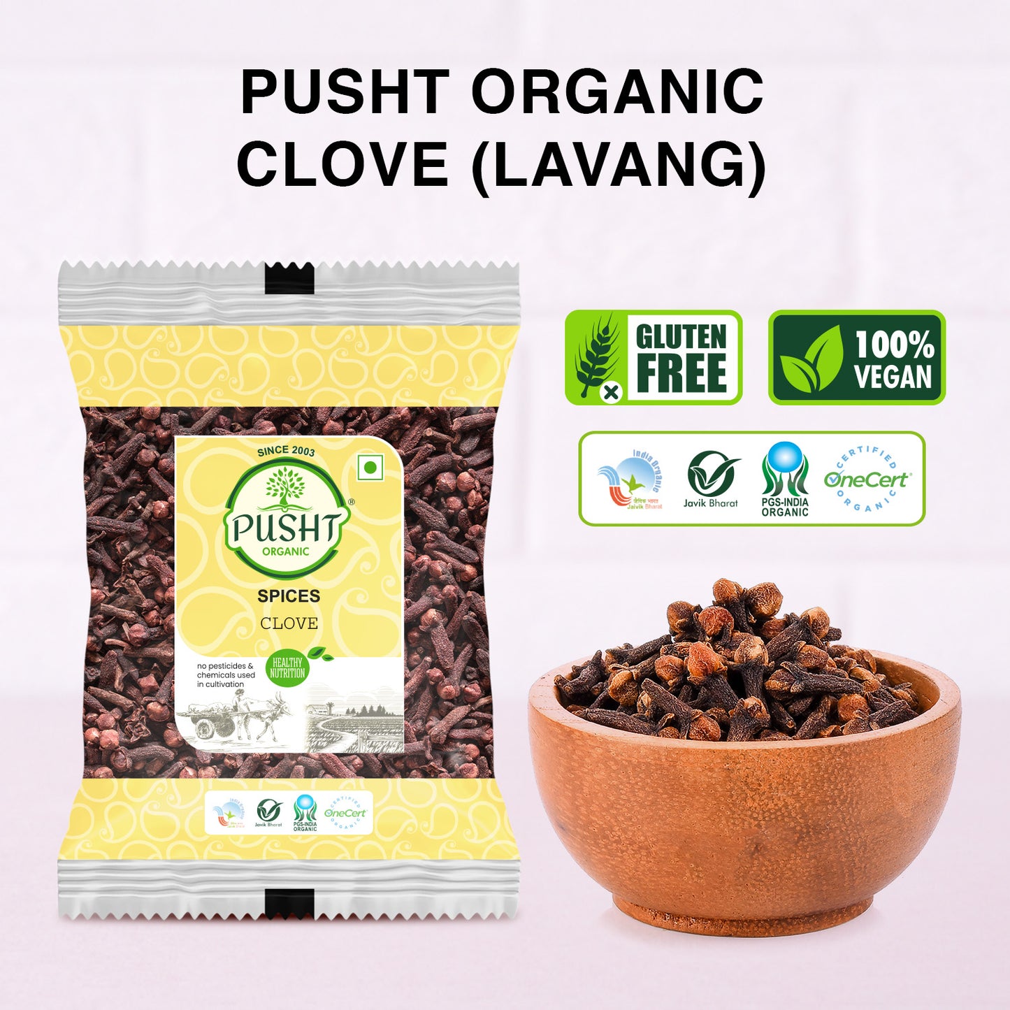 Organic Clove (Laung) - 70Gm