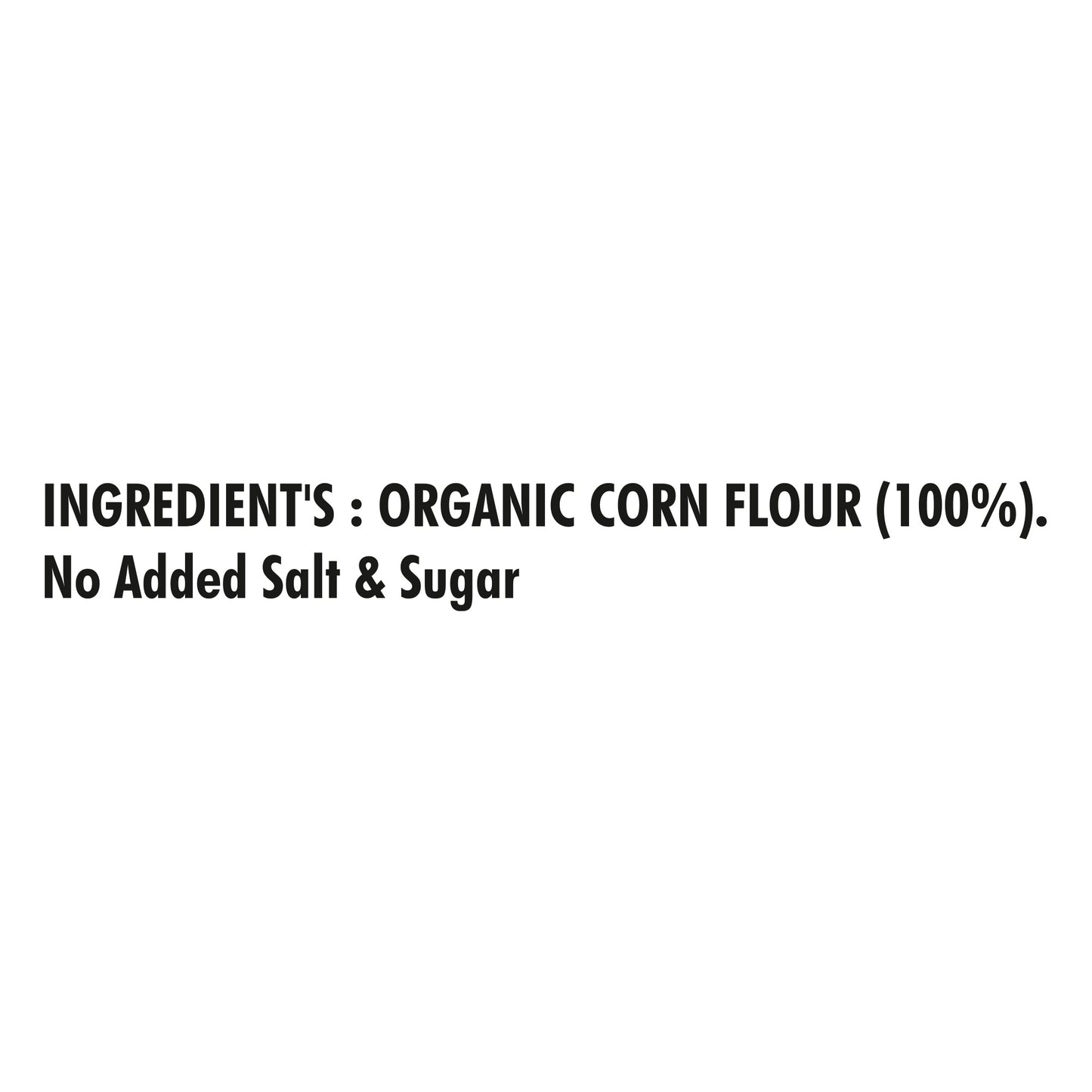 Organic Corn Flour (Maize Atta) 500G