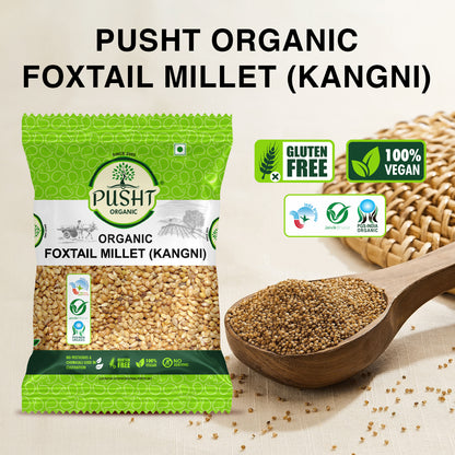 Organic Foxtail Millet (Kangni) - 1kg