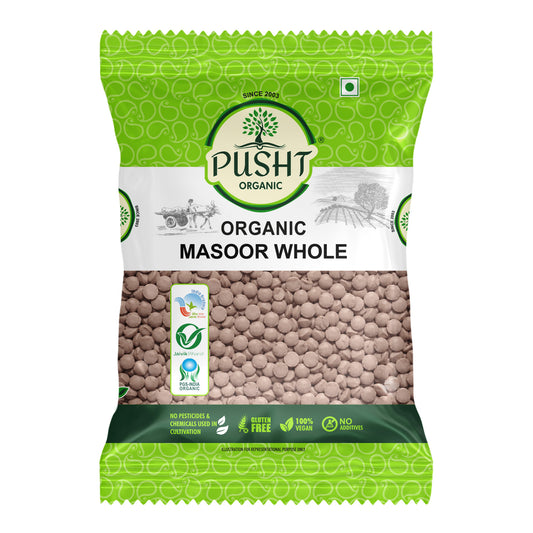 Organic Masoor Dal (Black Masoor Dal)