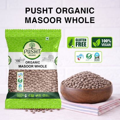 Organic Masoor Dal (Black Masoor Dal)