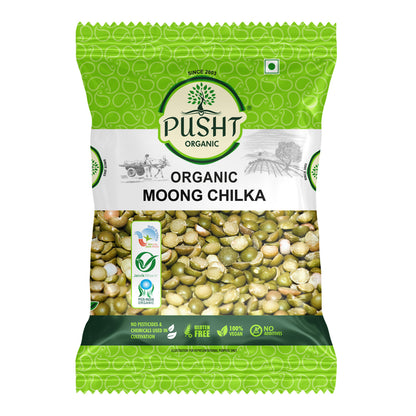 Organic Moong Chilka Dal (Split Green Gram)