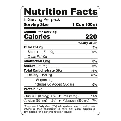 Pusht Organic Multi Grain Atta - Summer 500 Gm