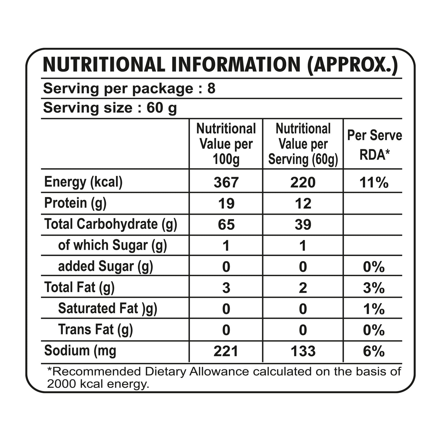 Pusht Organic Multi Grain Atta - Summer 500 Gm