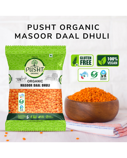 Organic Masoor Dhuli Dal