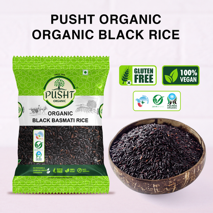 Pusht Organic Black Rice 1Kg