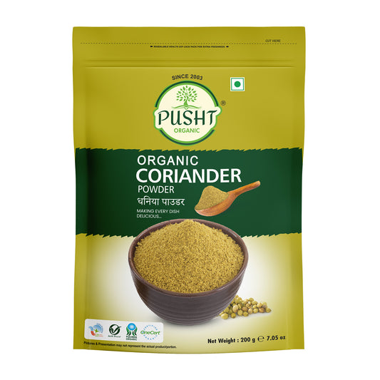 Pusht Organic Corriander Powder 200Gm