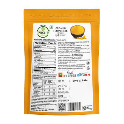 Organic Turmeric Powder (Haldi)