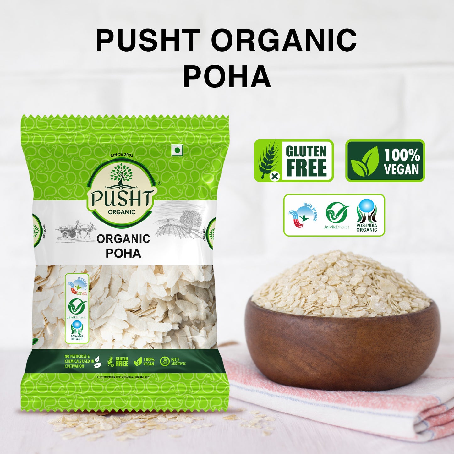 Organic Poha - 500G