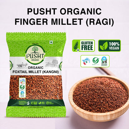 Organic Finger Millet (Ragi) - 1kg