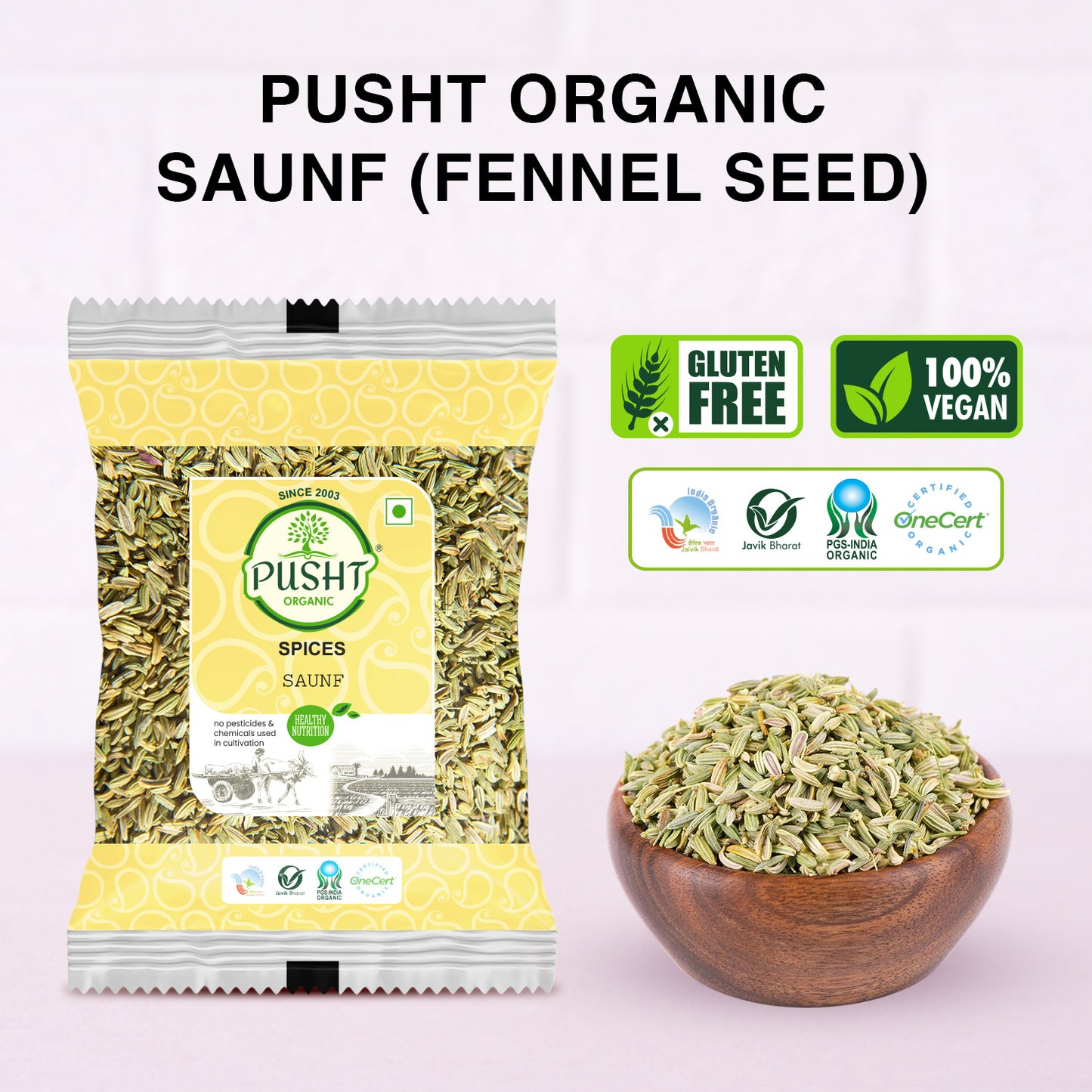 Organic Saunf (Fennel Seed)