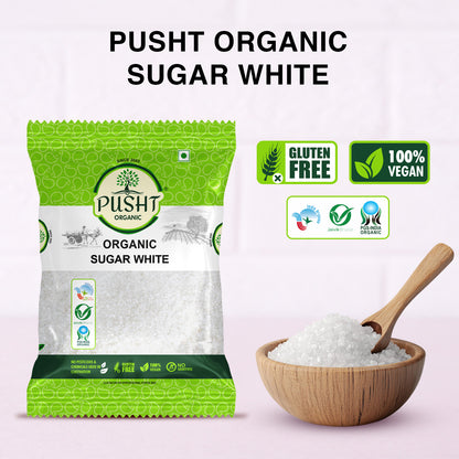 Pusht Organic Sugar White 1Kg