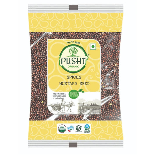 Organic Black Mustard Seed (Rai Dana) Sarso