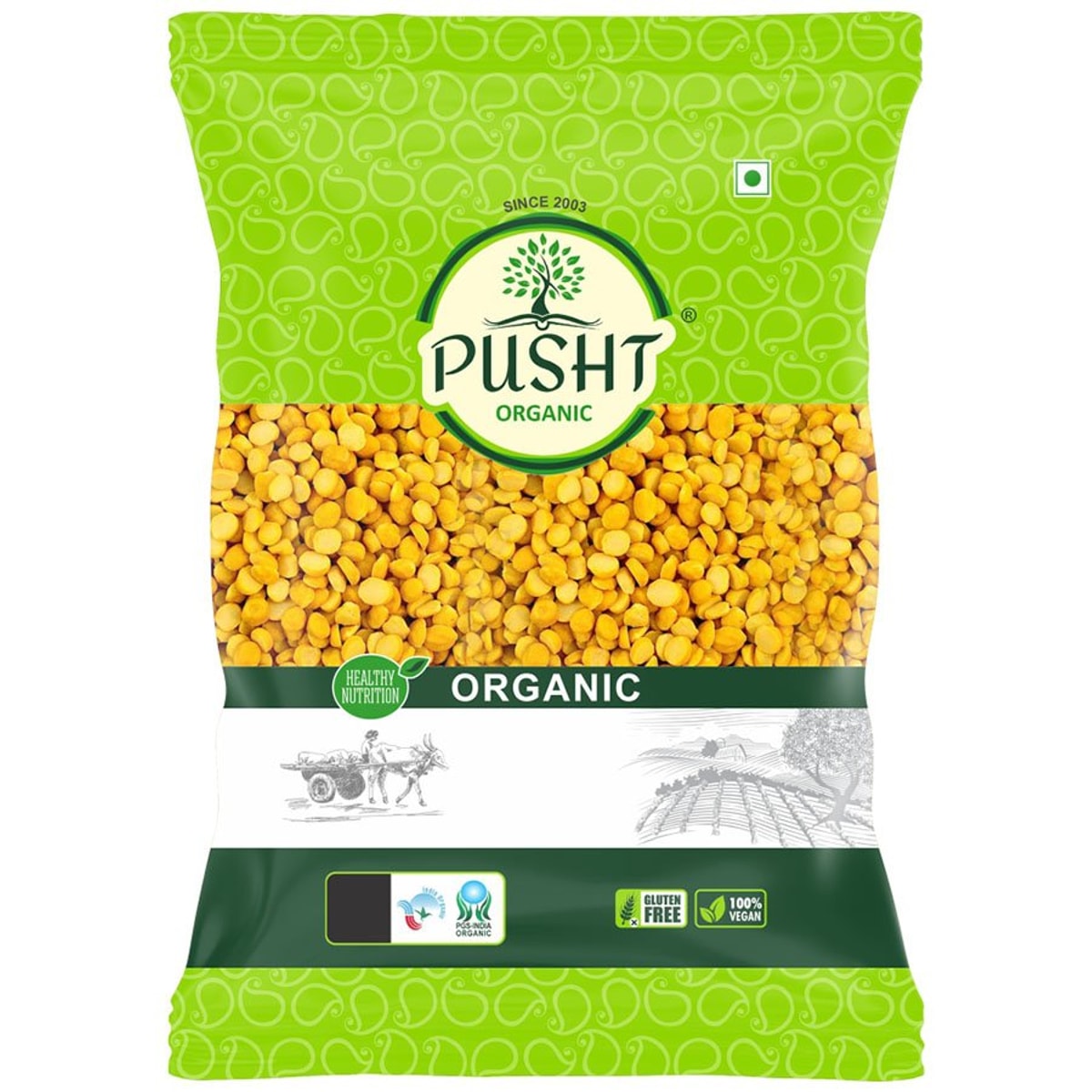 Organic Chana Dal (Split Bengal Gram)