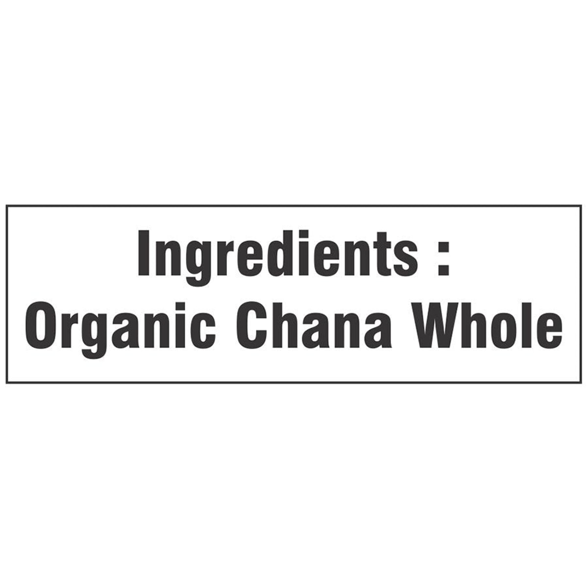 Organic Chana Whole (Kala Chana)
