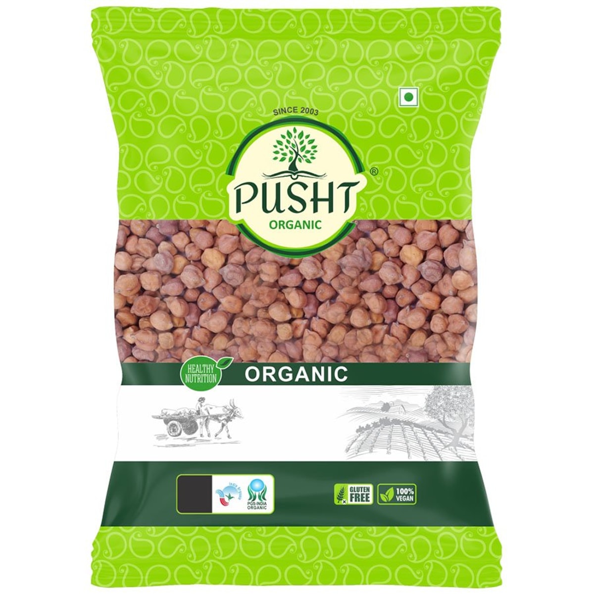 Organic Chana Whole (Kala Chana)