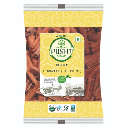 Organic Dal Chini (Cinnamon Stick) - 50Gm