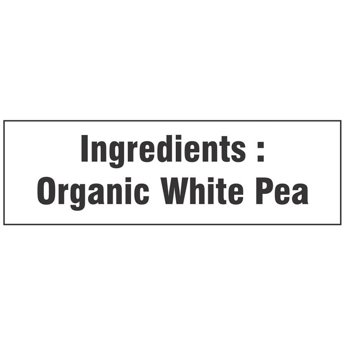 Organic Dried White Peas (White Matar)