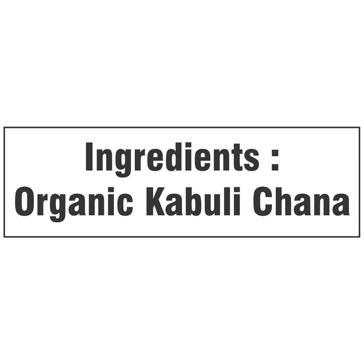 Organic Kabuli Chana (Garbanzo Beans)