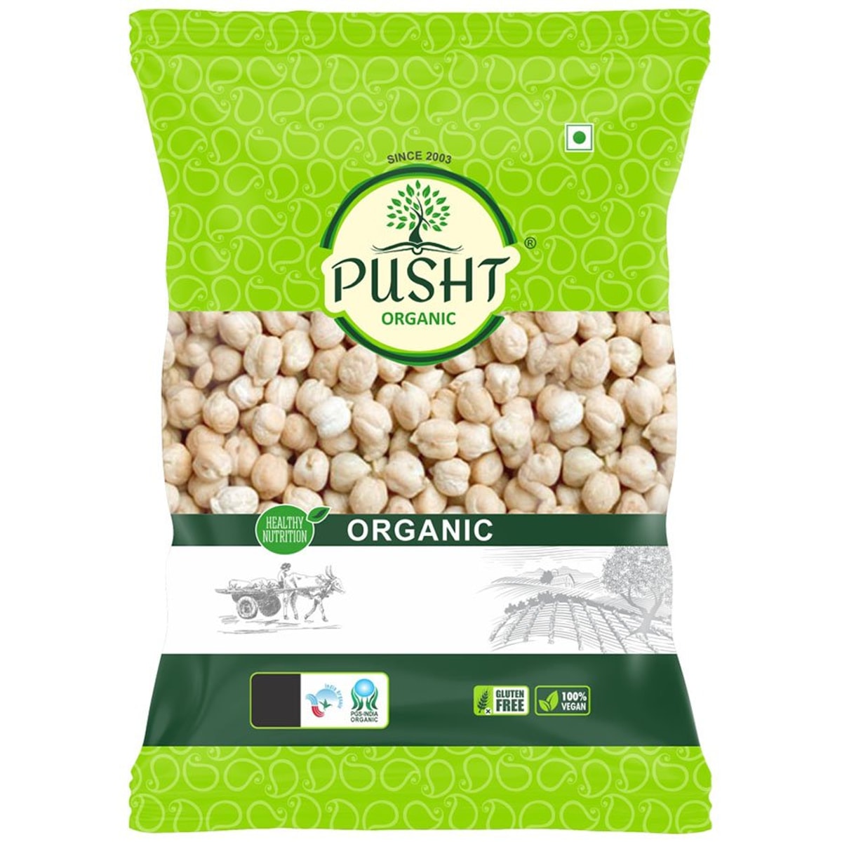 Organic Kabuli Chana (Garbanzo Beans)
