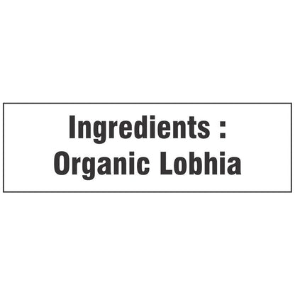 Organic Lobia (Black-Eyed Beans)