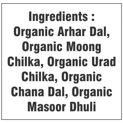 Organic Panchranga Dal (Mix Dal)