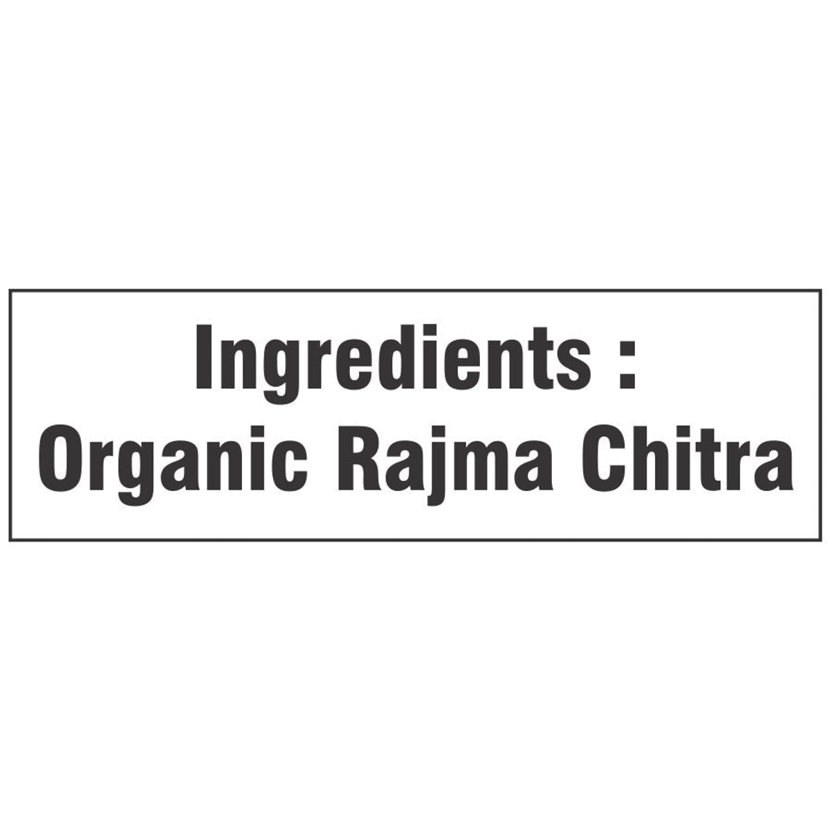 Organic Rajma Chitra (Kidney Beans)