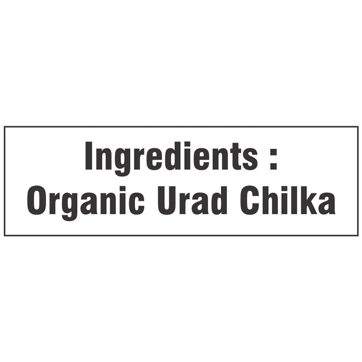 Organic Urad Chilka Dal