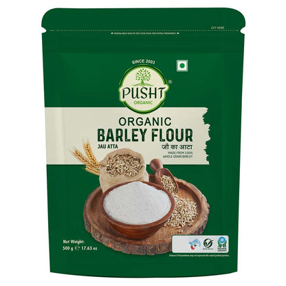 Pusht Organic Barley Flour 500 Gm