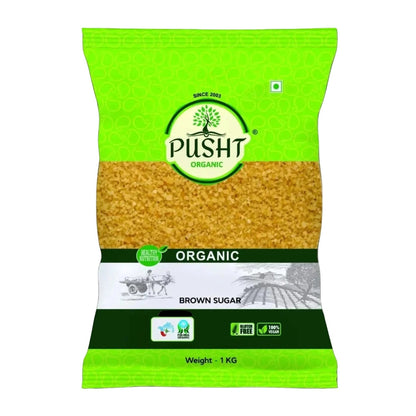 Pusht Organic Brown Sugar 1Kg