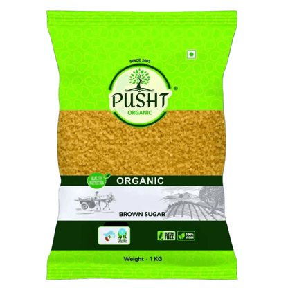 Pusht Organic Brown Sugar 1Kg