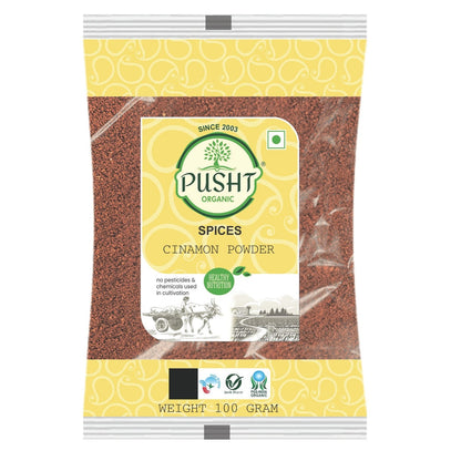 Pusht Organic Cinnamon Powder 100 Gm