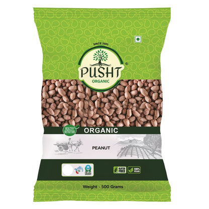 Pusht Organic Peanut 500Gm