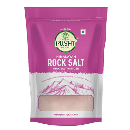 Pusht Organic Pink Salt Powder 1Kg