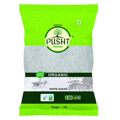 Pusht Organic Sugar White 1Kg