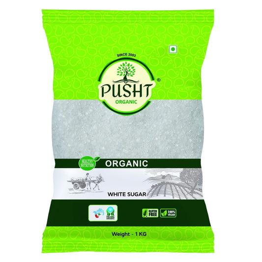 Pusht Organic Sugar White 1Kg